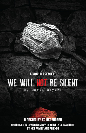 We Will Not Be Silent by David Meyers