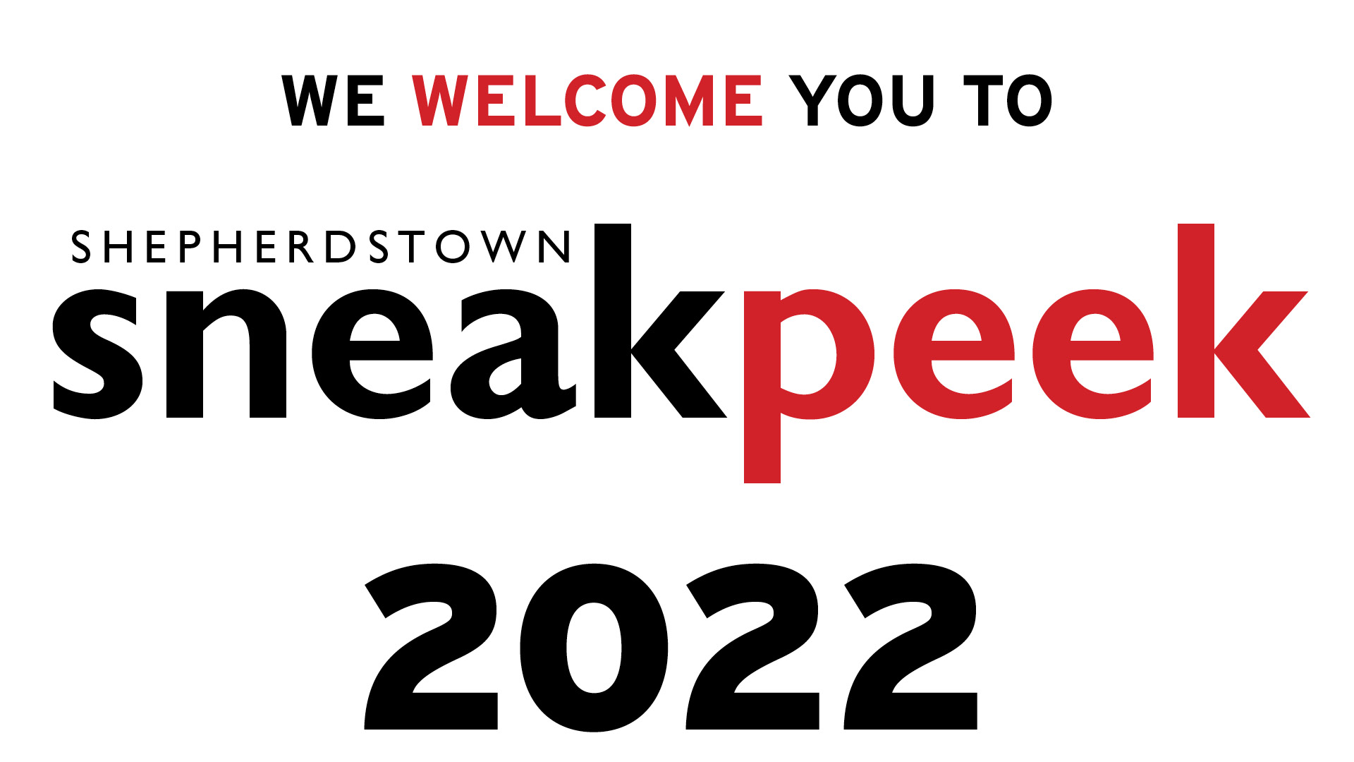 2022 Shepherdstown Sneak Peek Contemporary American Theater