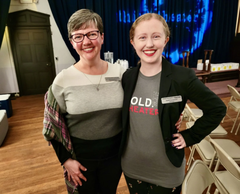Amy Wratchford and Hope Gundlah